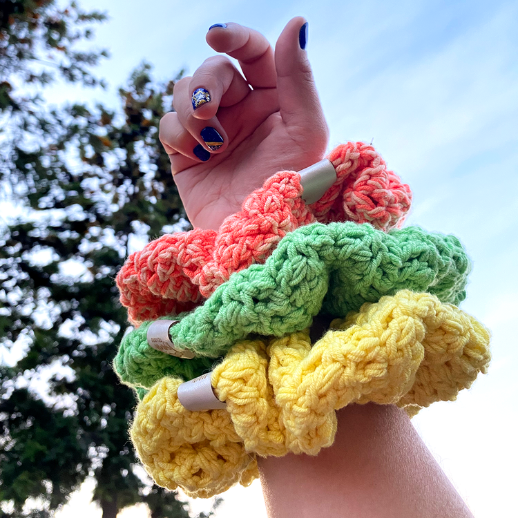 Scrunchies | Tejidos a crochet