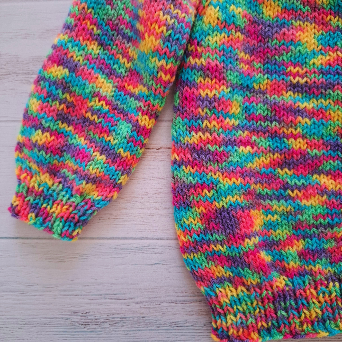 Chaleco multicolor