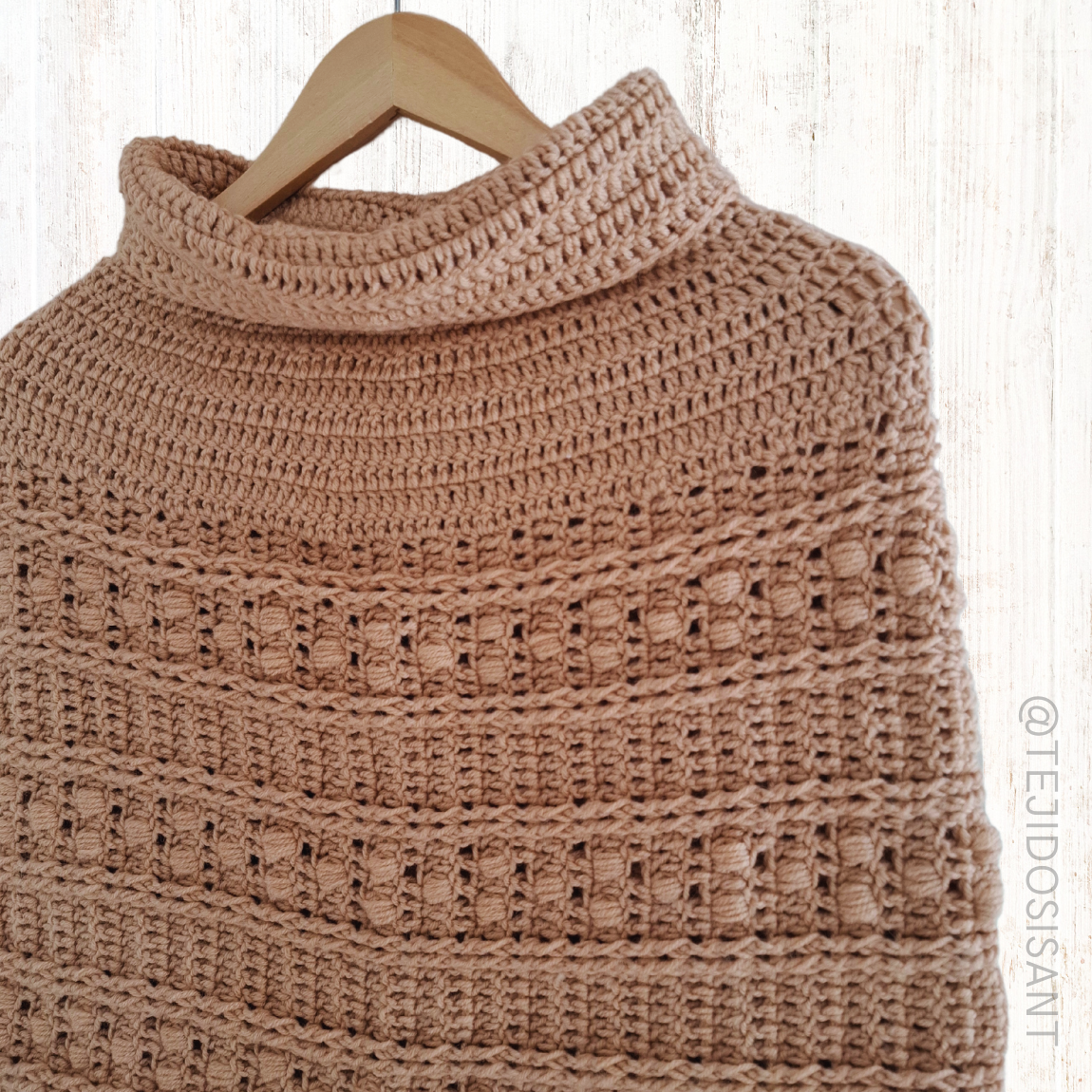 Capa Merino Beige capuchino