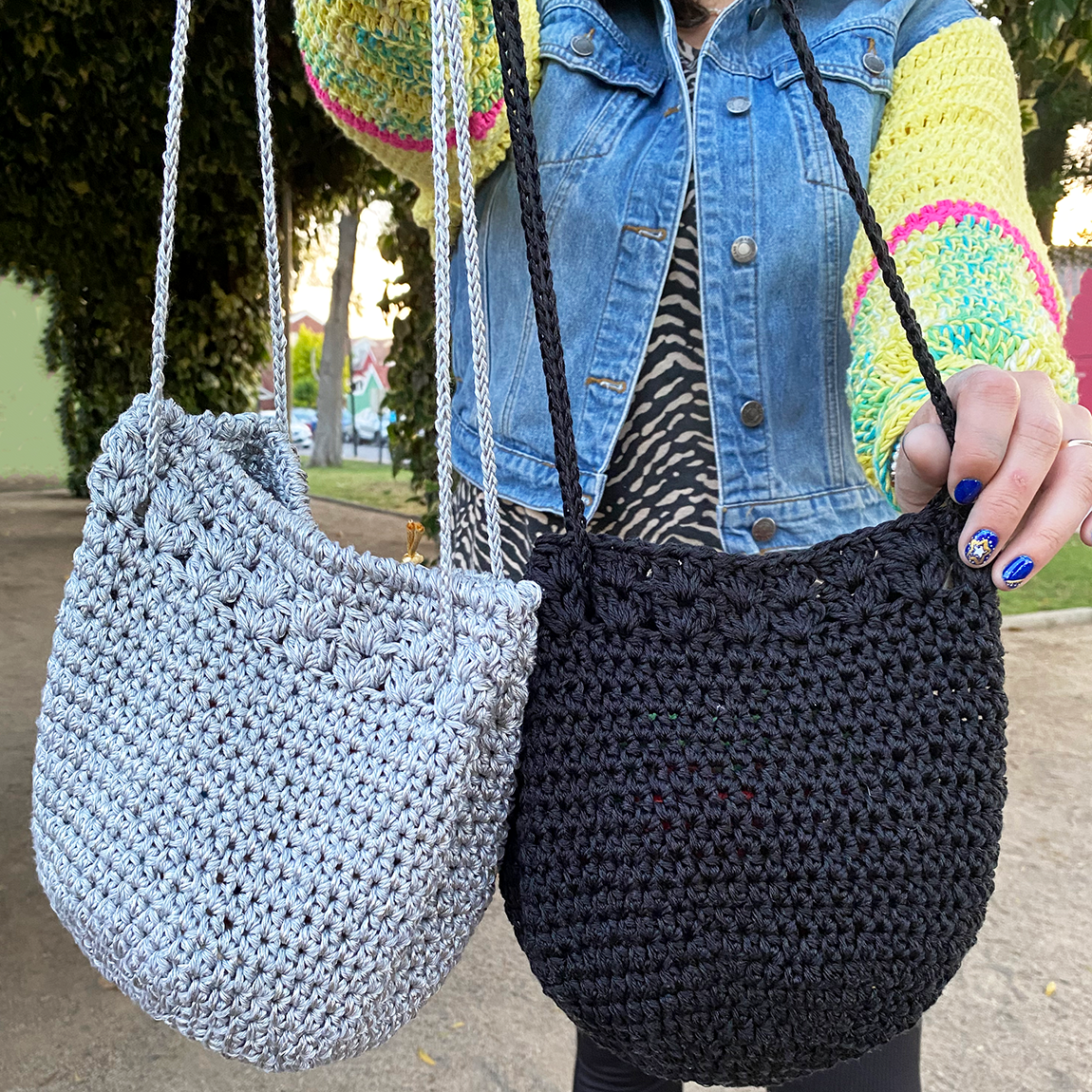 Bag Redondo | Tejido a Crochet