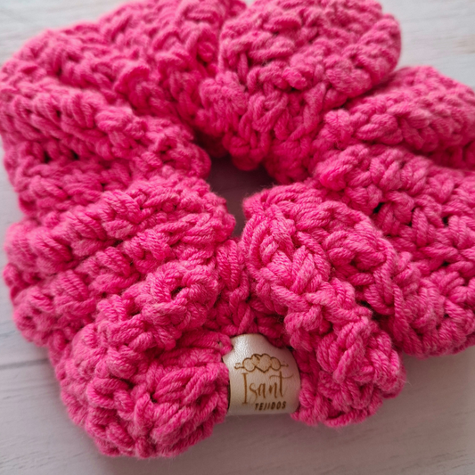 Scrunchie fucsia