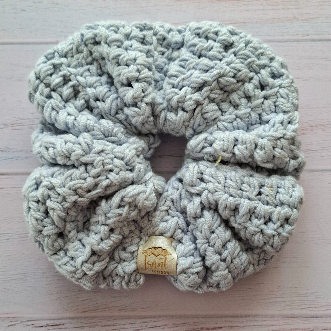 Scrunchie Celeste pastel