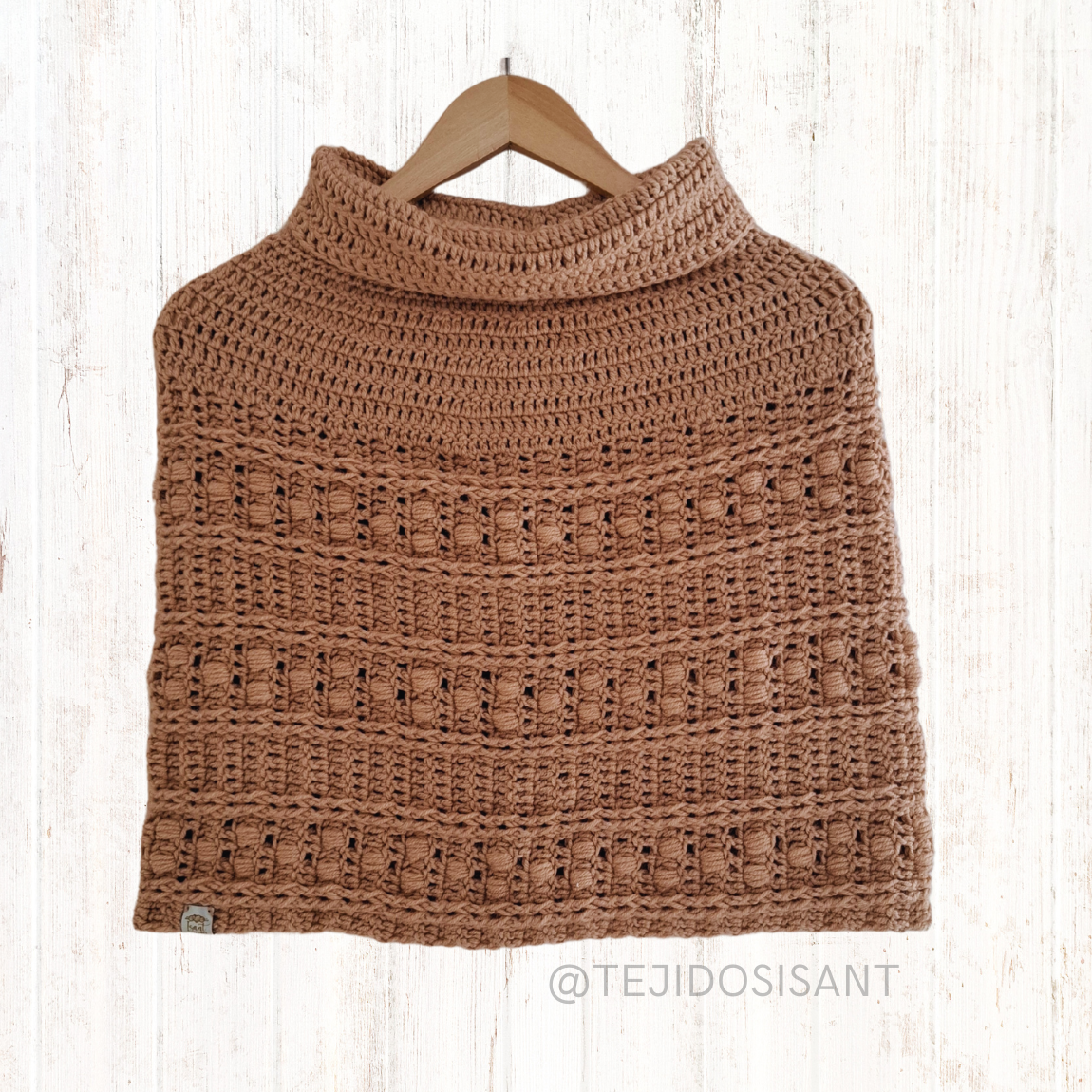 Capa Merino Beige capuchino