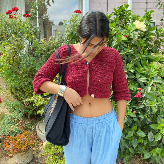 Cardi crop Lorena