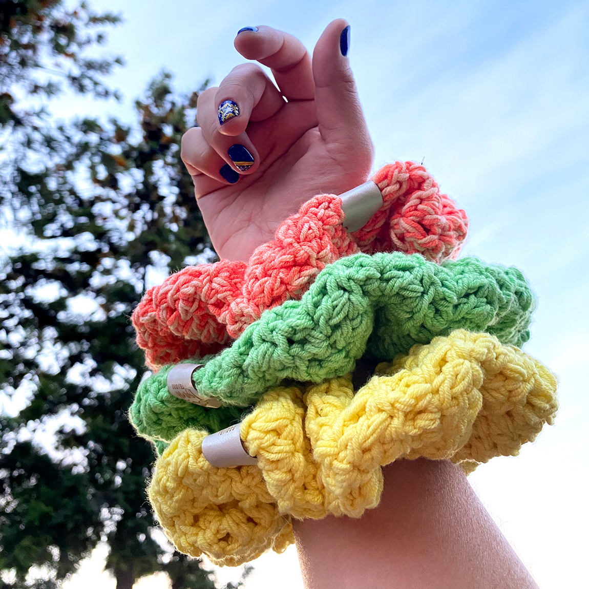 Scrunchies | Tejidos a Crochet
