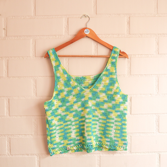 Top Cami Cotton | Tejido a Crochet